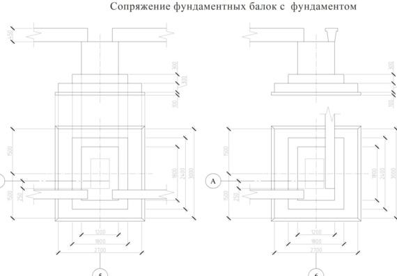 Фундаменты стаканного типа | Скачать