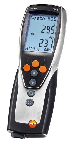 TESTO 635-2 ИЗМЕРЕНИЕ ВЛАЖНОСТИ ПОД