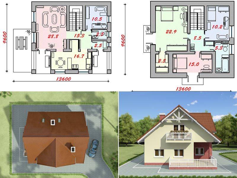 Проект частого панельного дома из