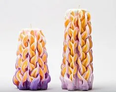 Etsy :: Ваше место для покупки и продажи изделиий ручной работы Pillar Candles, Boho Designs, Waxing