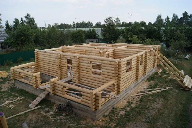 Фундаменты деревянных домов: ленточный