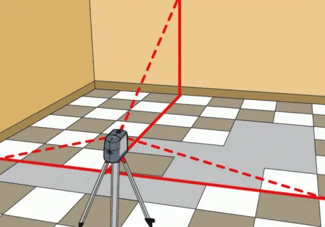 применение лазерного уровня