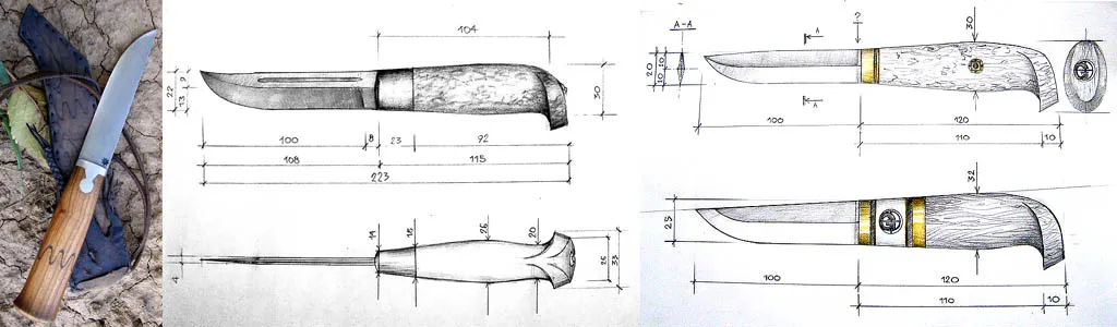 Финский нож и классические охотничьи ножи