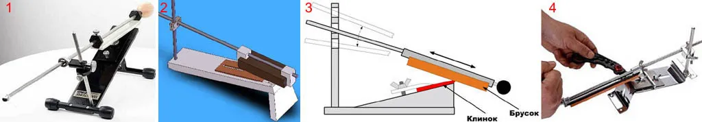 Бытовой станок для заточки ножей типа Apex