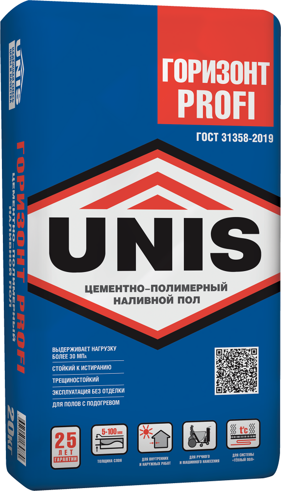 Наливной пол UNIS Горизонт Profi