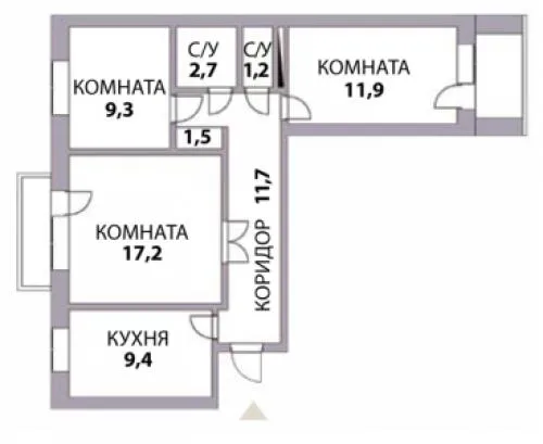 Перепланировка 4-х комнатной квартиры 97 серии. С чего начать