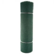 Сетка садовая пластиковая квадратная ПРОФИ 15x15мм, 1x20м, зеленая