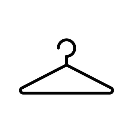 Hanger icon flat vector template design trendy Фото со стока