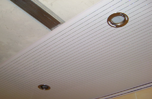 Монтаж панелей ПВХ на потолок — Блог