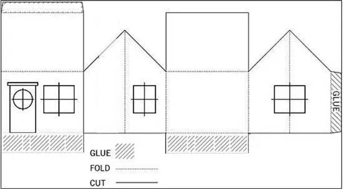 Как сделать макет дома из бумаги своими