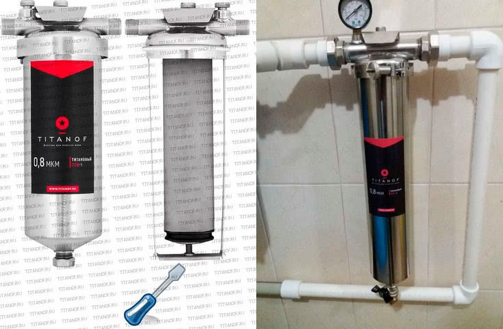 Титановые фильтры для очистки воды