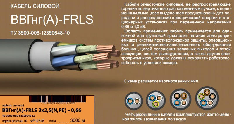 Правильный выбор марки кабеля и провода