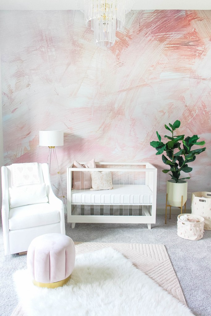 Pink Chic Girl Nursery | Houston