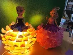 Кукла светильник из изолона и фоамирана. Способ 3 - YouTube Diy Crafts Videos, Animal Design, Novelty Lamp, Table Lamp, Crafty, Make It Yourself, Youtube, Home Decor, Barbie