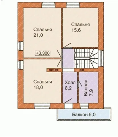 Планировка помещений в доме