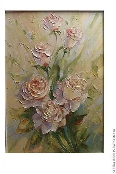 Барельеф в деталях.Учимся Создавать БАРЕЛЬЕФ | VK Abstract Flower Painting, Impasto Painting, Oil Painting Flowers, Texture Painting, Watercolor Art, Canvas Painting, Rose Paintings, Flower Canvas