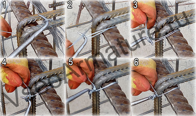 Вязка арматуры: способы, схемы, нормы и