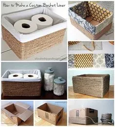 Идеи декоративных ящиков для хранения мелочей / Я - суперпупер Diy Crafts For Home Decor, Diy Room Decor, Room Diy, Decorating Your Home, Summer Decorating, Decorating Ideas, Porch Decorating, Craft Room, Nature Decor Diy