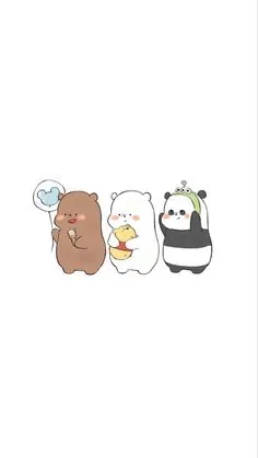 Lock Screen Wallpaper Iphone, Disney Phone Wallpaper, Cartoon Wallpaper Iphone, Cute Wallpaper For Phone, Locked Wallpaper, Kawaii Wallpaper, Animal Wallpaper, We Bare Bears Wallpapers, Panda Wallpapers