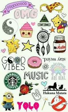 Множество Cool Wallpaper, Macbook Wallpaper, Drawing Wallpaper, Cute Stickers, Phone Stickers